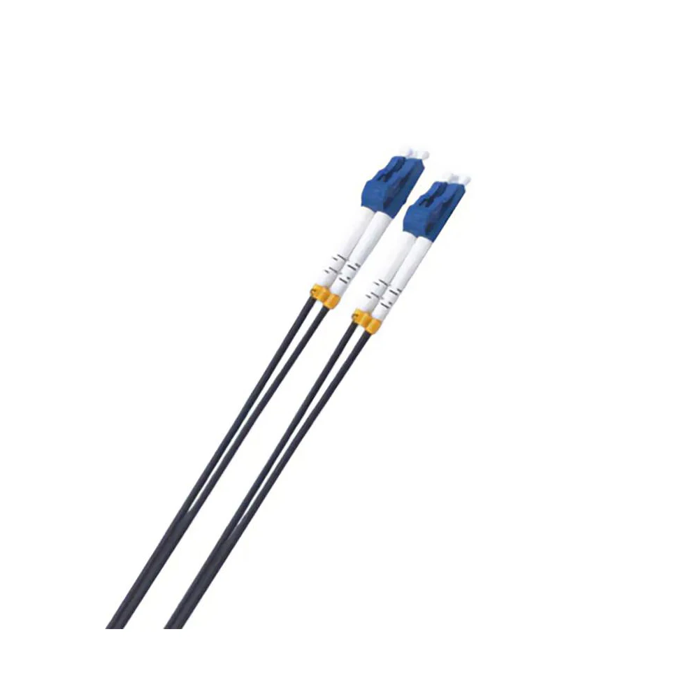 A large main feature product image of 8Ware Fibre Optic Cable Single Mode Dual-Core LC-LC OS2 - Black 5M