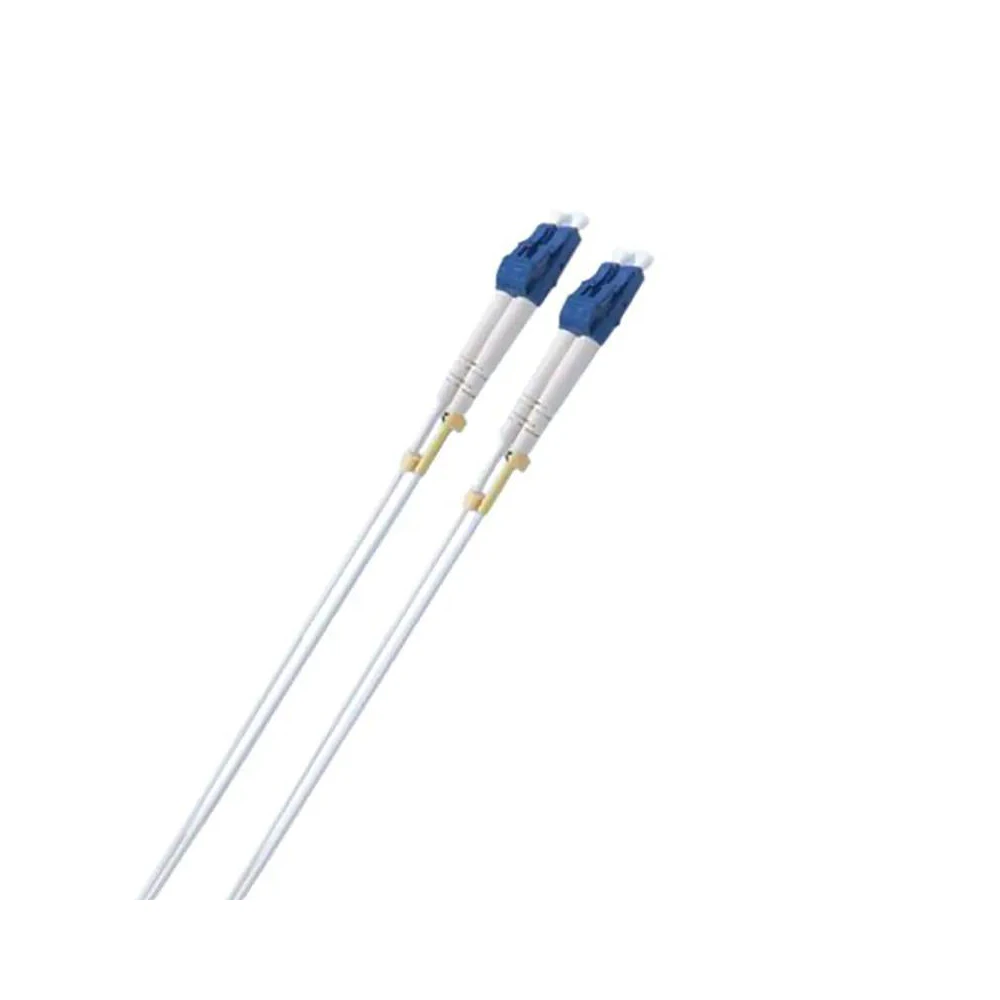 A large main feature product image of 8Ware Fibre Optic Cable Single Mode Dual-Core LC-LC OS2 - White 5M