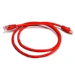 A product image of 8Ware Snagless CAT6A Cable - Red 0.25M