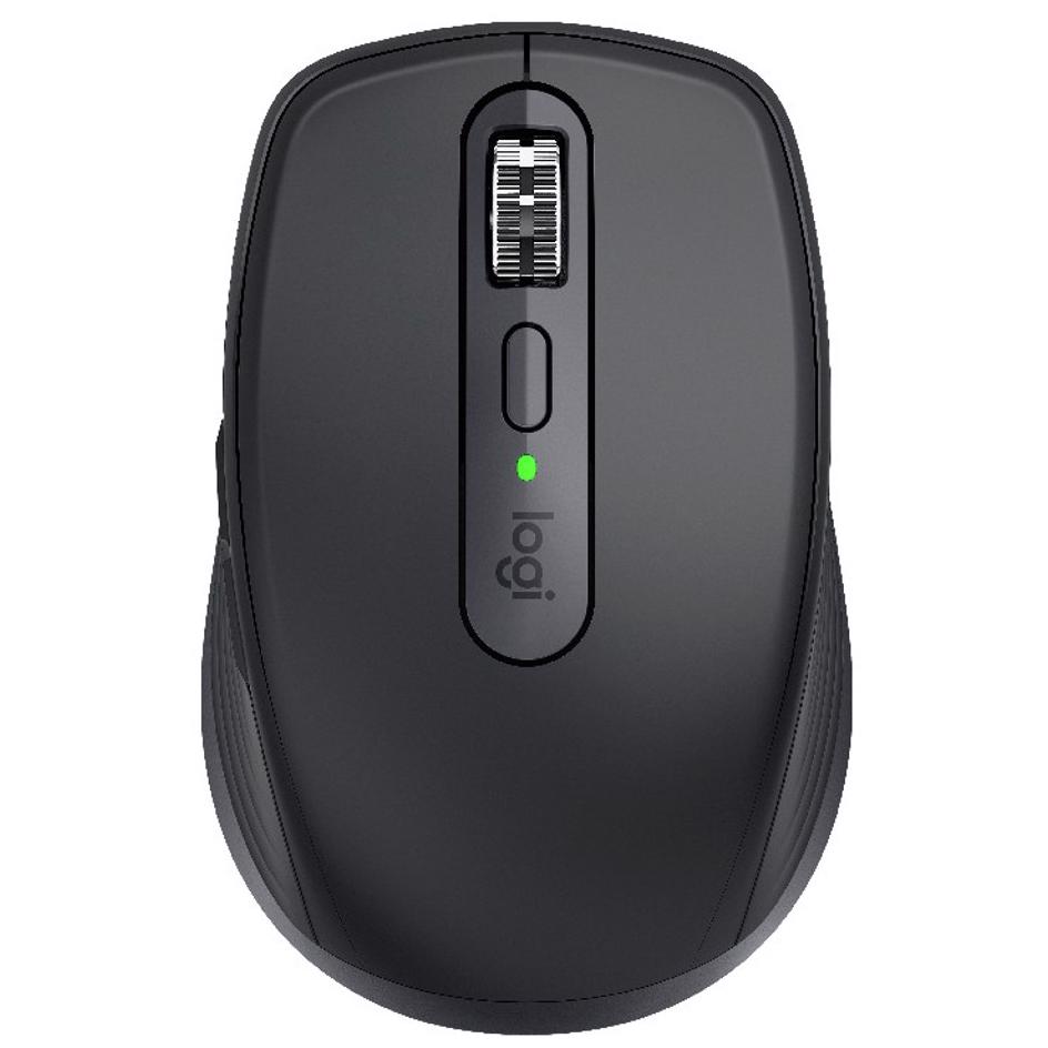 A large main feature product image of EX-DEMO Logitech MX Anywhere 3S Compact Wireless Performance Mouse (Graphite)