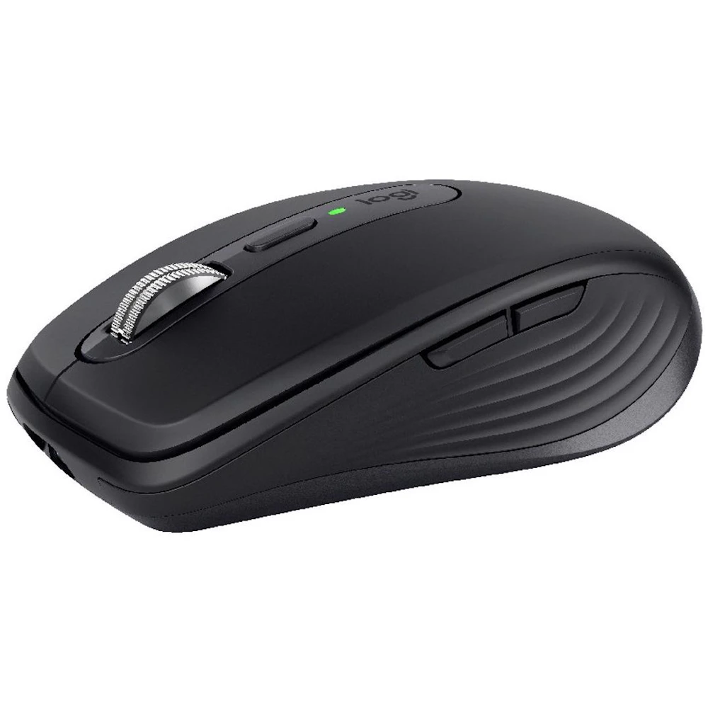 A large main feature product image of EX-DEMO Logitech MX Anywhere 3S Compact Wireless Performance Mouse (Graphite)