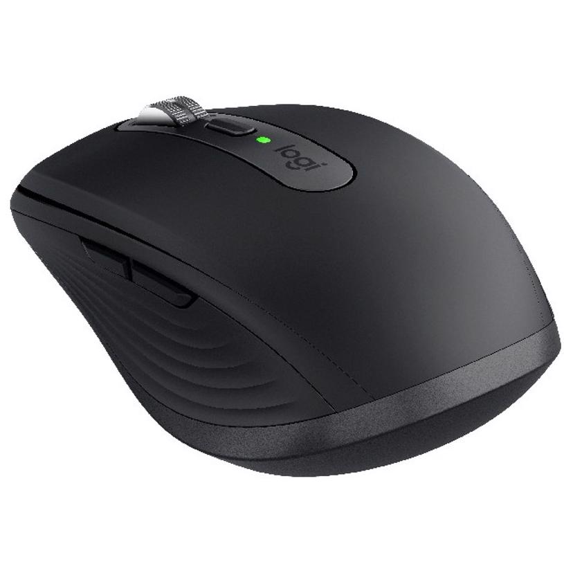 A large main feature product image of EX-DEMO Logitech MX Anywhere 3S Compact Wireless Performance Mouse (Graphite)