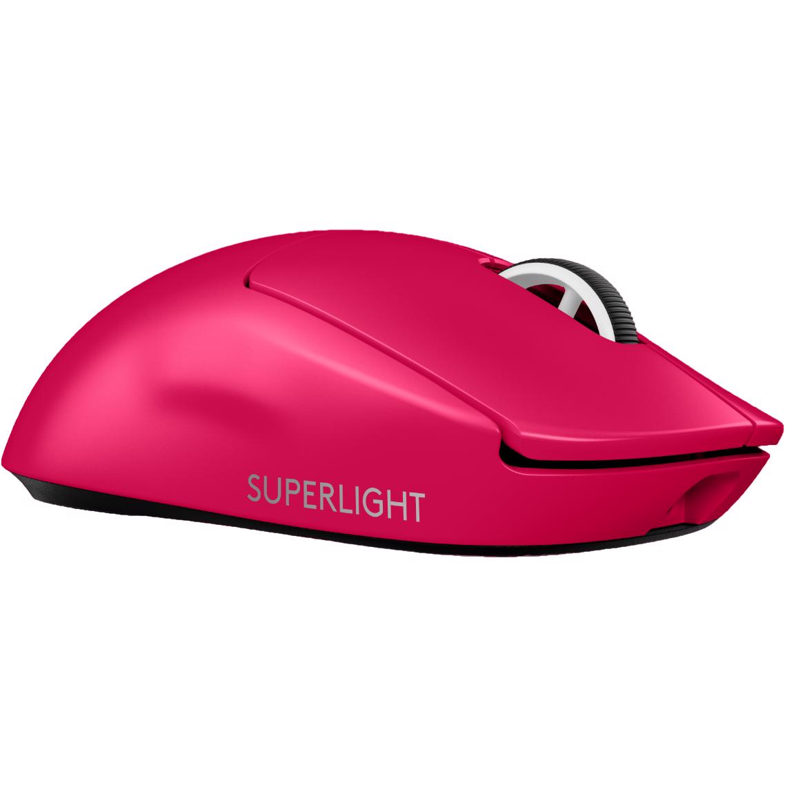 A large main feature product image of EX-DEMO Logitech G PRO X SUPERLIGHT 2 LIGHTSPEED Wireless 60g Lightweight Gaming Mouse (Magenta)