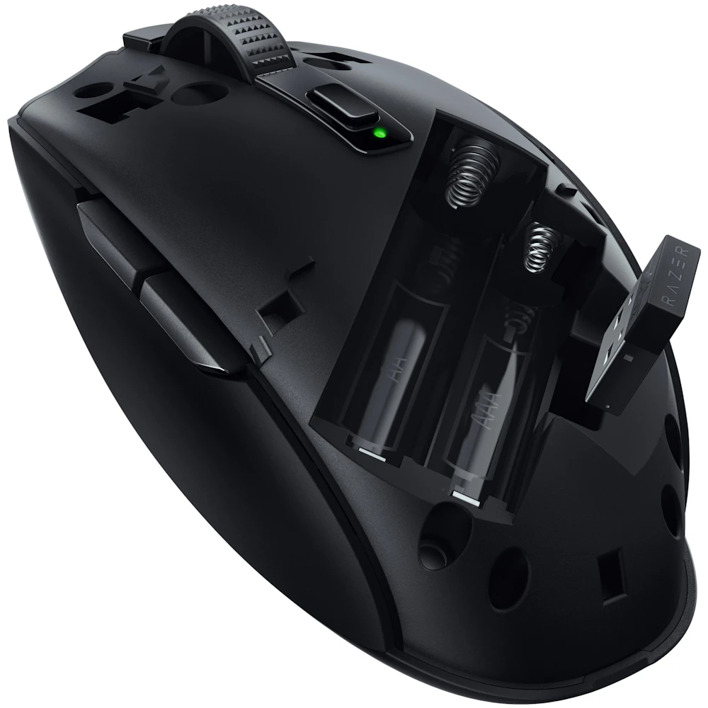 A large main feature product image of EX-DEMO Razer Orochi V2 - Wireless Gaming Mouse (Black)
