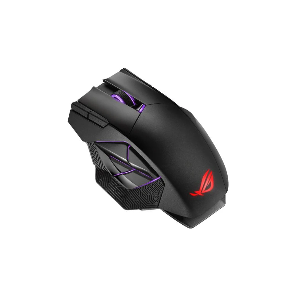 A large main feature product image of EX-DEMO ASUS ROG Spatha X Wireless Gaming Mouse