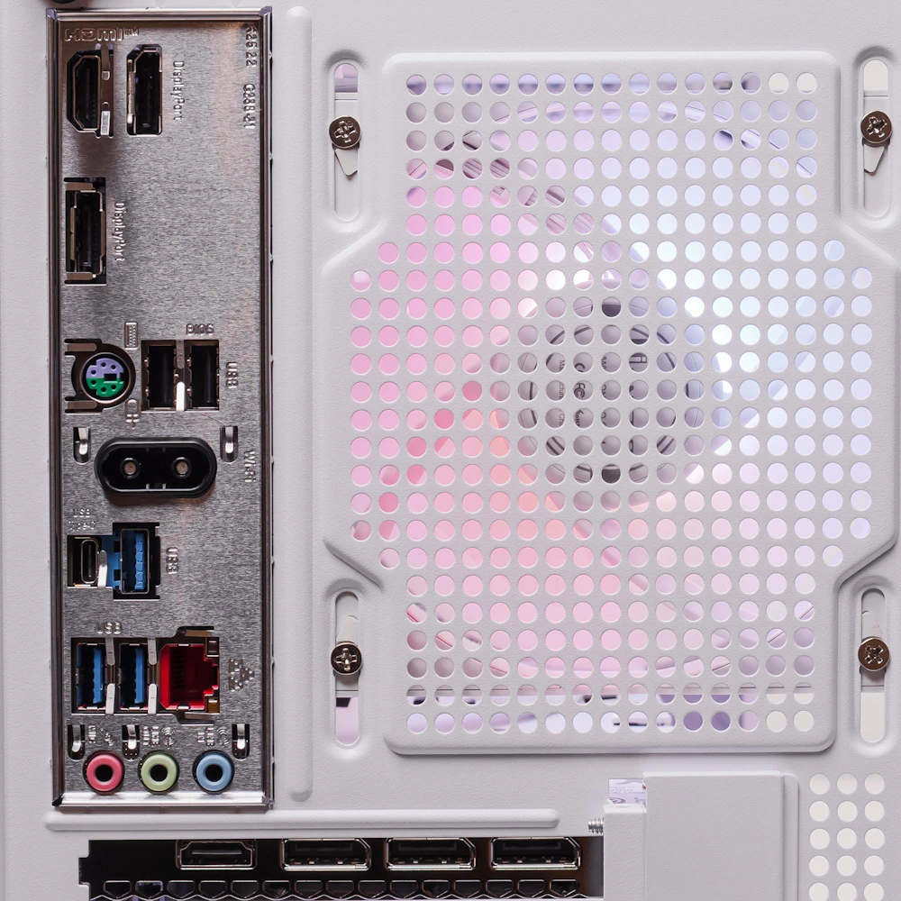 A large main feature product image of EX-DEMO PLE Sentry RTX 5060 Ti Prebuilt Ready To Go Gaming PC