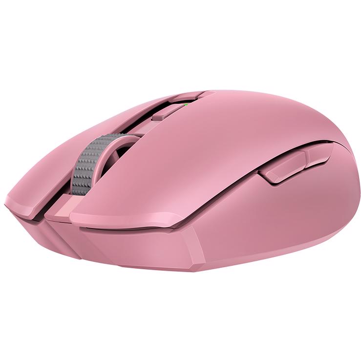 A large main feature product image of EX-DEMO Razer Orochi V2 - Wireless Gaming Mouse (Quartz Pink)