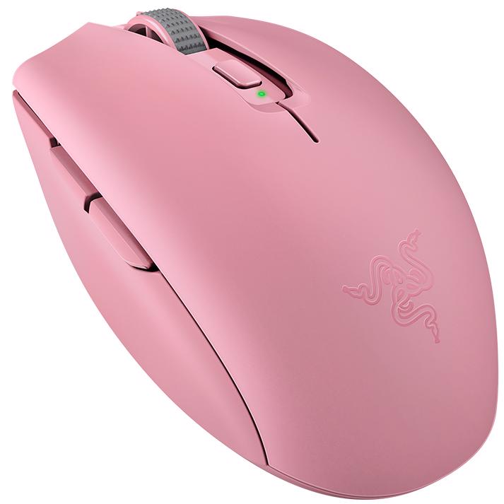 A large main feature product image of EX-DEMO Razer Orochi V2 - Wireless Gaming Mouse (Quartz Pink)