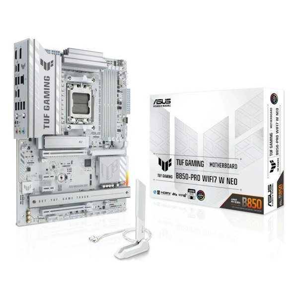 ASUS TUF Gaming B850 Pro WiFi7 W Neo AM5 ATX Desktop Motherboard