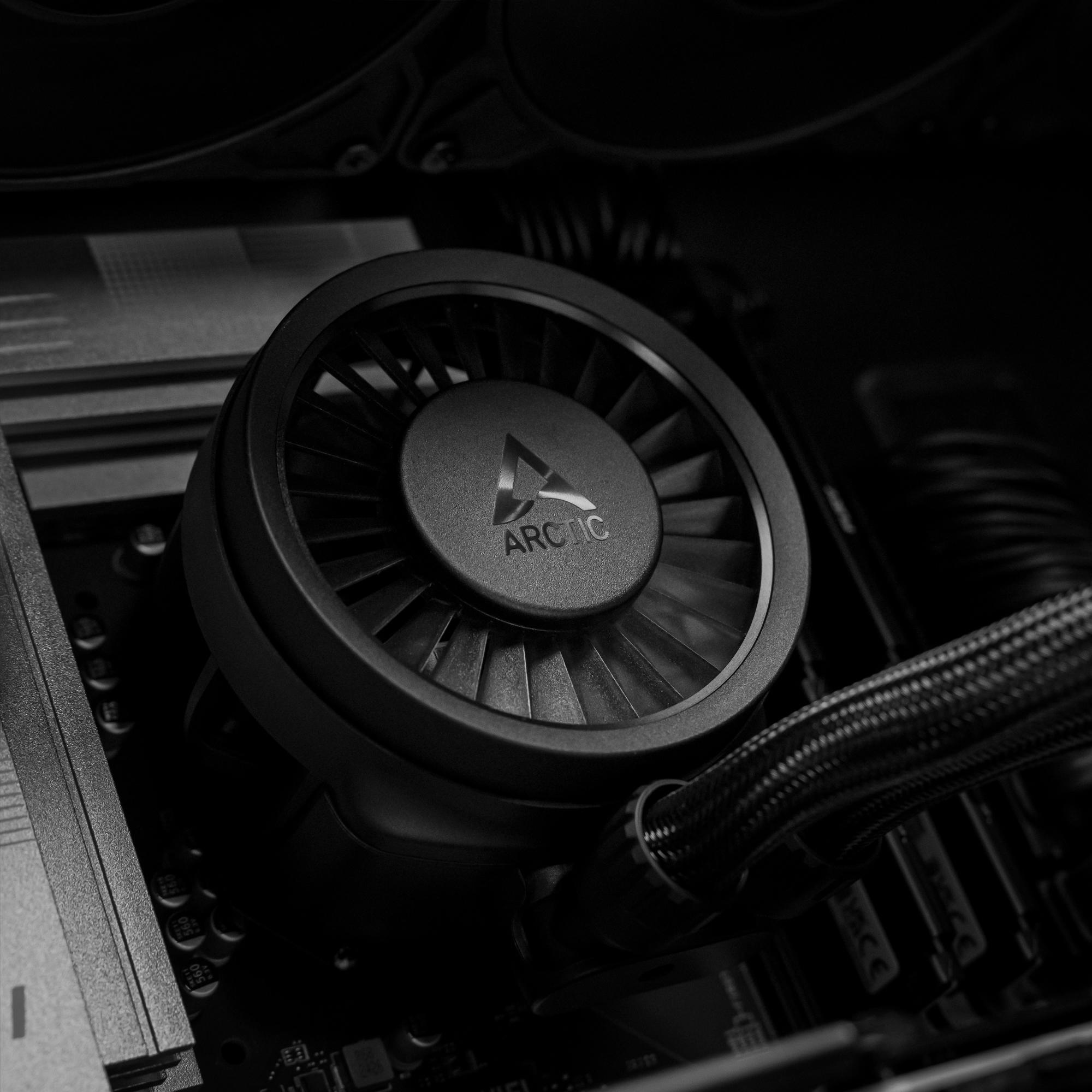 A large main feature product image of PLE Maven AI Dual RTX 5070 Prebuilt Ready To Go Workstation PC