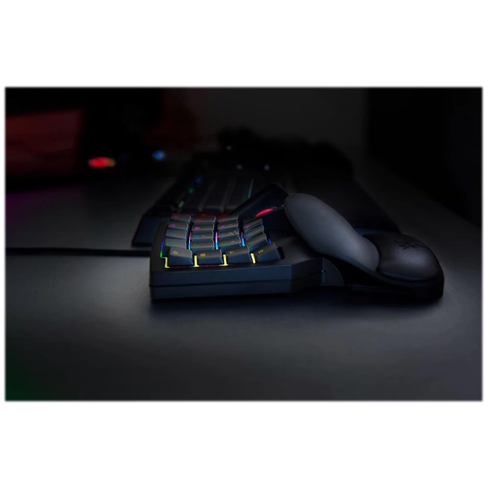 A large main feature product image of EX-DEMO Razer Tartarus Chroma V2 - USB Macro Gamepad (Mecha-Membrane Switch)
