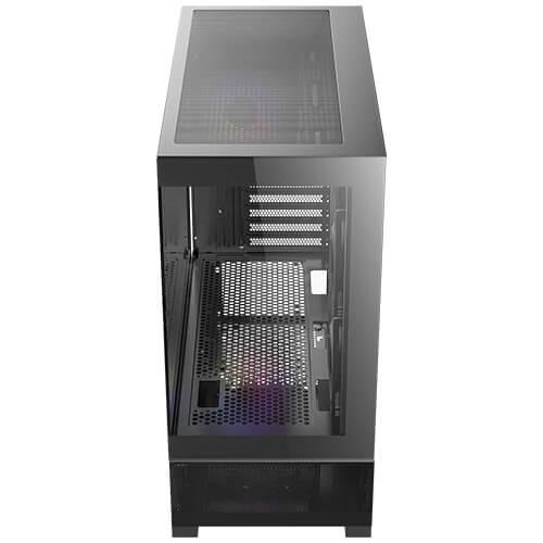 A large main feature product image of Antec CX500M ARGB - Tempered Glass Mid Tower Case (Black)