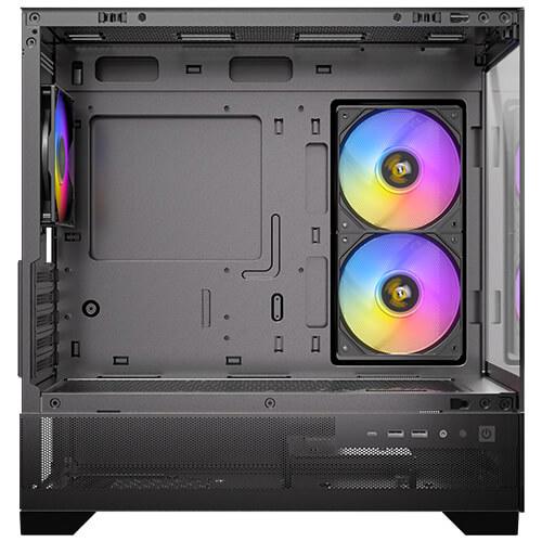A large main feature product image of Antec CX500M ARGB - Tempered Glass Mid Tower Case (Black)