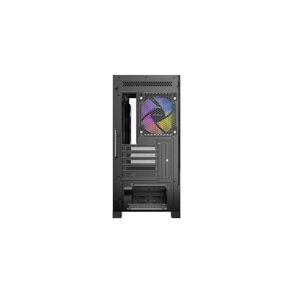 A large main feature product image of Antec CX500M ARGB - Tempered Glass Mid Tower Case (Black)