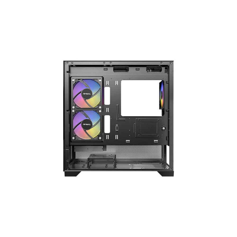 A large main feature product image of Antec CX500M ARGB - Tempered Glass Mid Tower Case (Black)