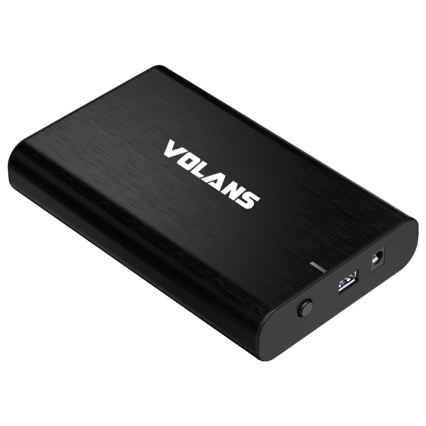 A large main feature product image of EX-DEMO Volans 3.5″ SATA to USB 3.0 Aluminium Hard Drive Enclosure