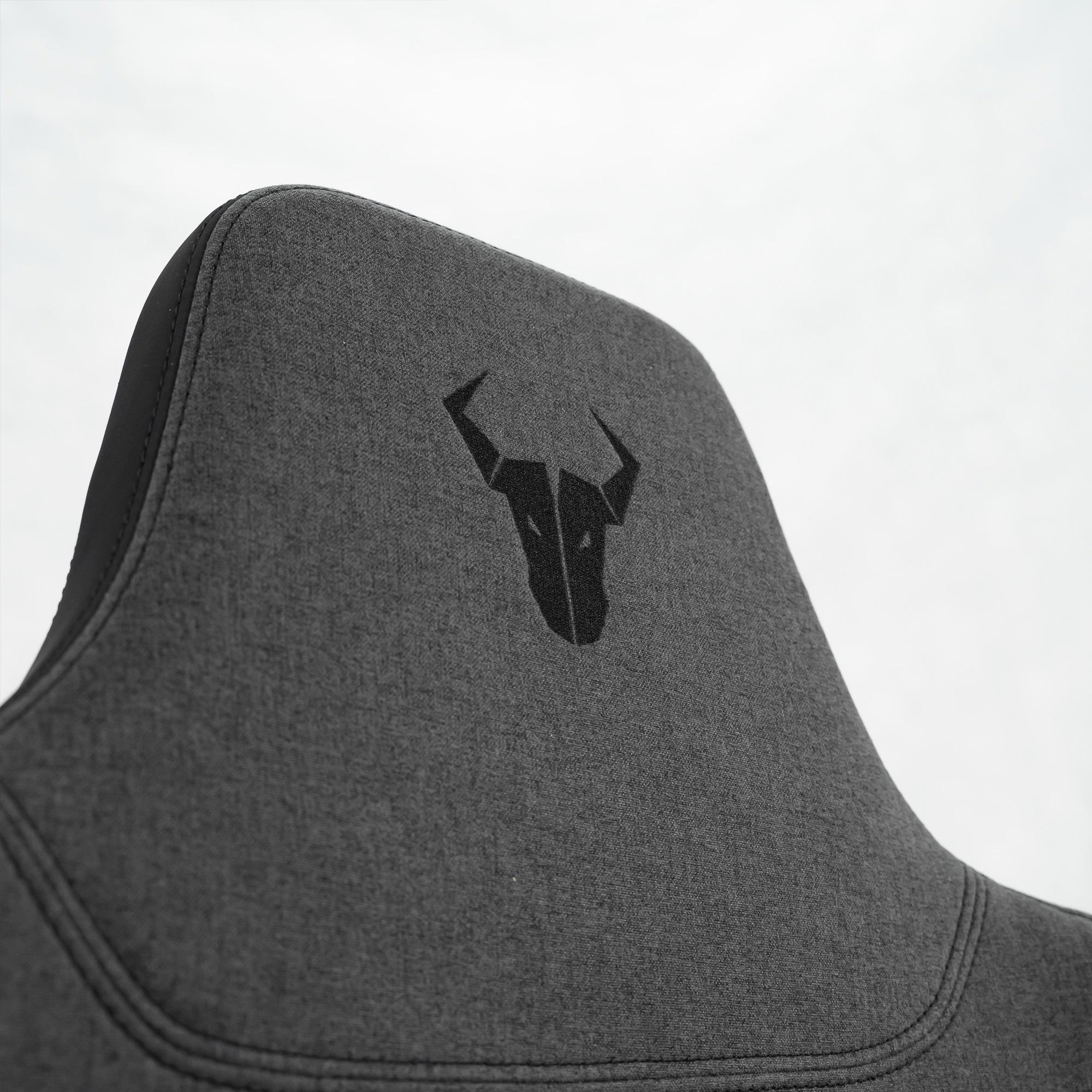 A large main feature product image of EX-DEMO BattleBull Crosshair XL Gaming Chair - Dark Grey Weave