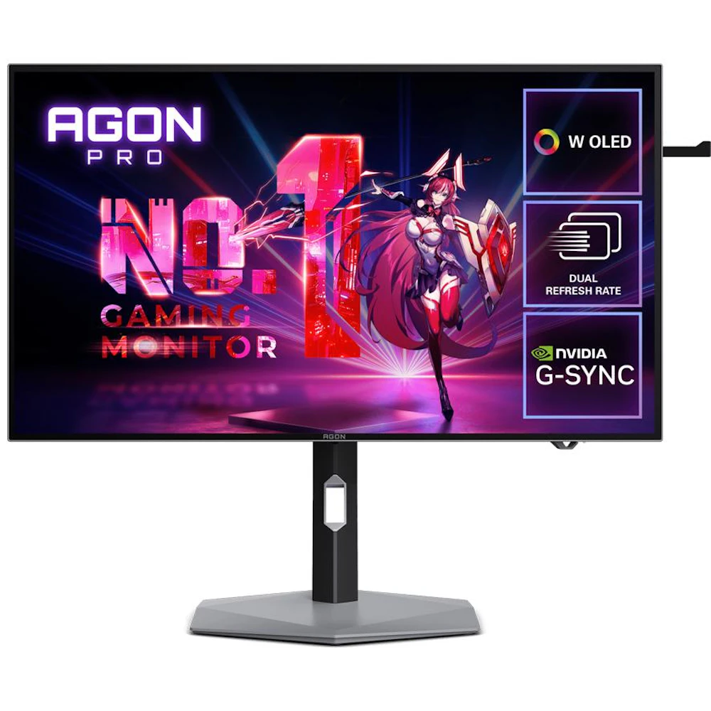 AOC AGON Pro AGP327UZD WOLED - 32" 4K 240Hz / 1080p 480Hz 0.03ms Dual-Mode IPS Gaming Monitor