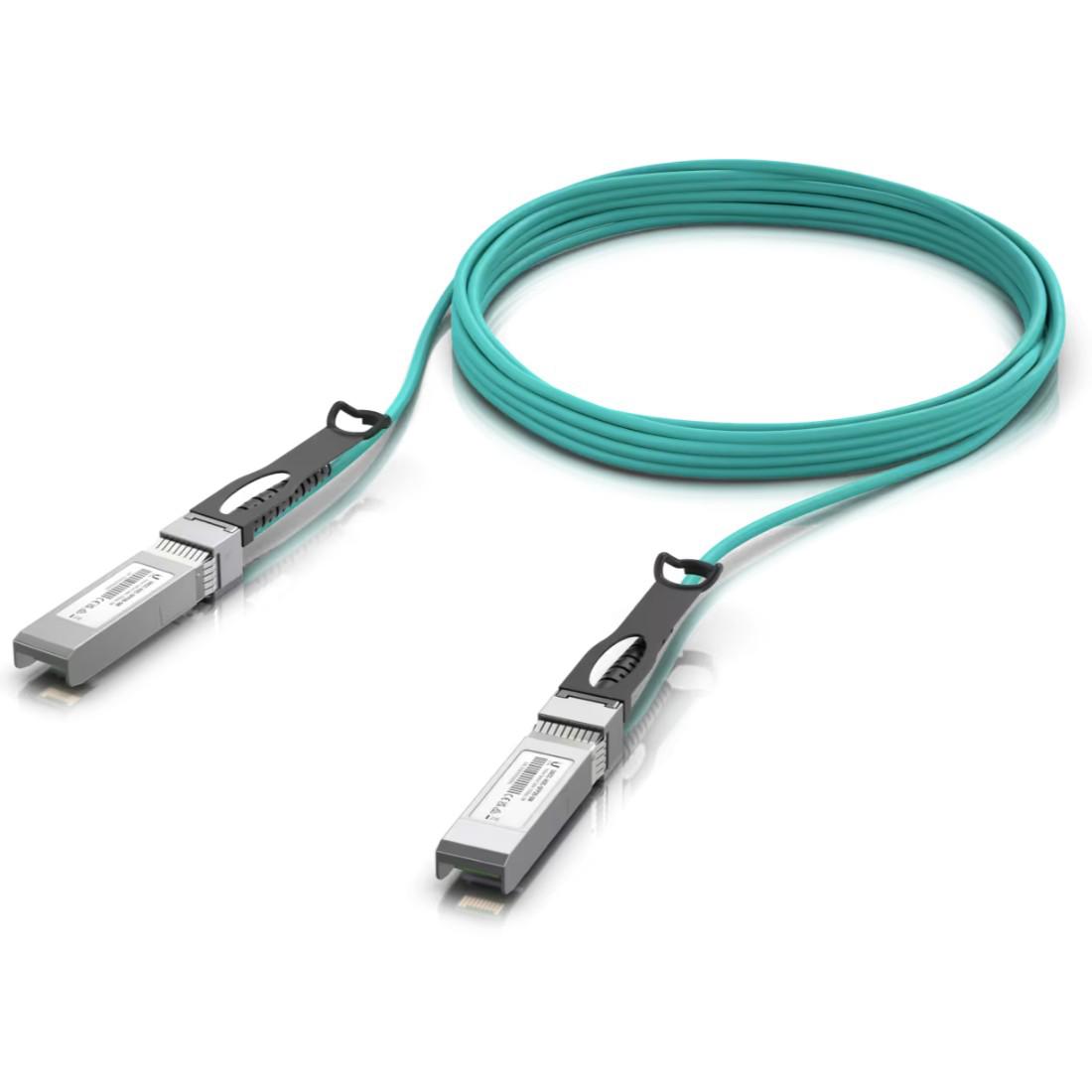 A large main feature product image of Ubiquiti UniFi Long-Range SFP28 25Gbps Direct Attach Cable (5m)