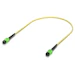A product image of Ubiquiti UniFi OS2 MPO-12 APC 100Gbps Single-Mode Fiber Patch Cable (0.5m)