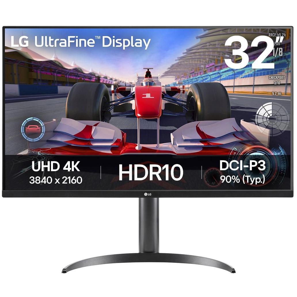 A large main feature product image of EX-DEMO LG UltraFine 32UR550K-B - 32" 4K 2160p 60Hz VA Professional Monitor