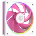 A product image of EX-DEMO ID-COOLING AF Series 120mm ARGB Performance PWM Fan (Pink/White)