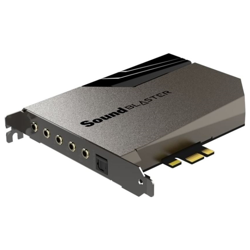 A large main feature product image of EX-DEMO Creative Sound Blaster AE-7 Hi-Res PCI-e Dac and Amp Sound Card 