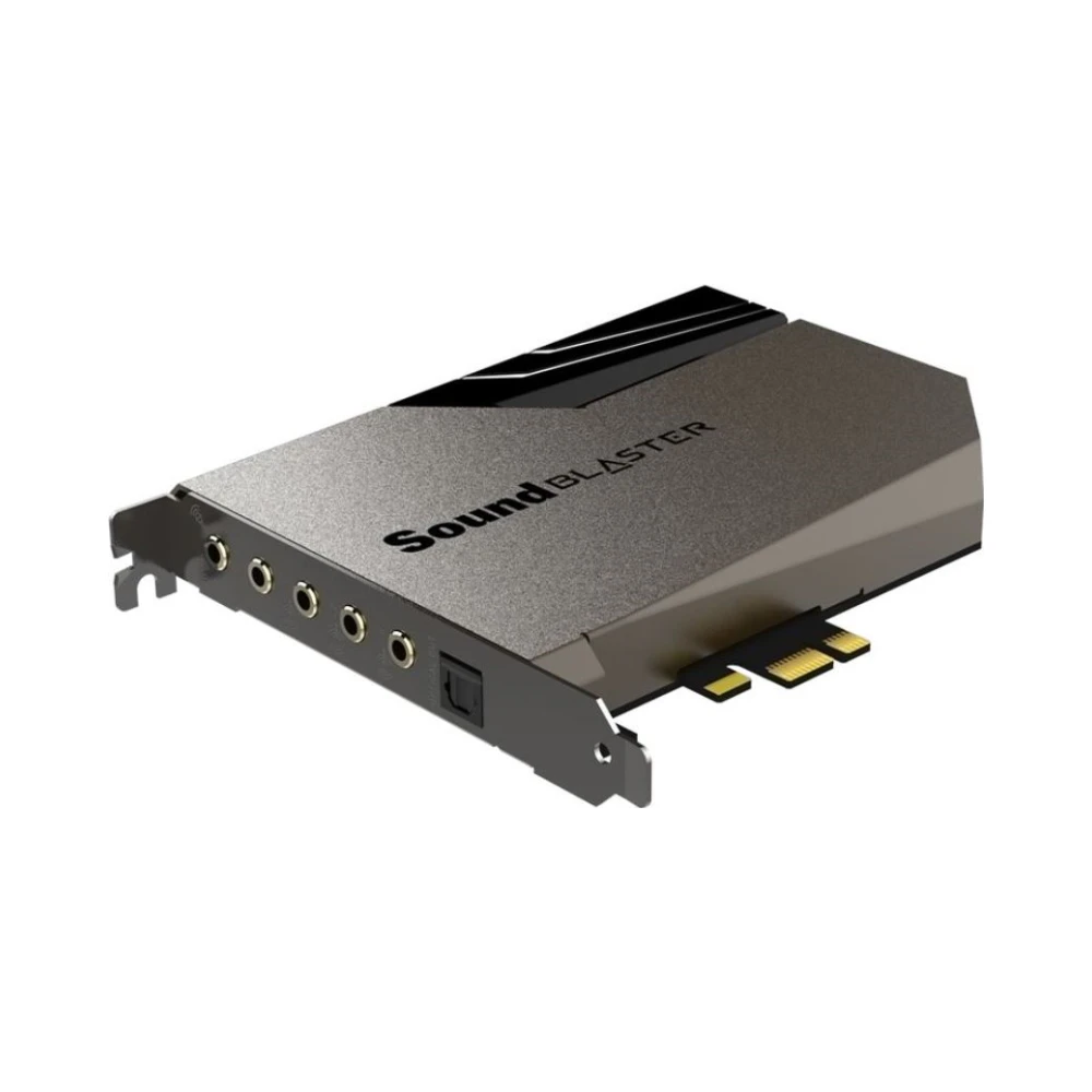 A large main feature product image of EX-DEMO Creative Sound Blaster AE-7 Hi-Res PCI-e Dac and Amp Sound Card