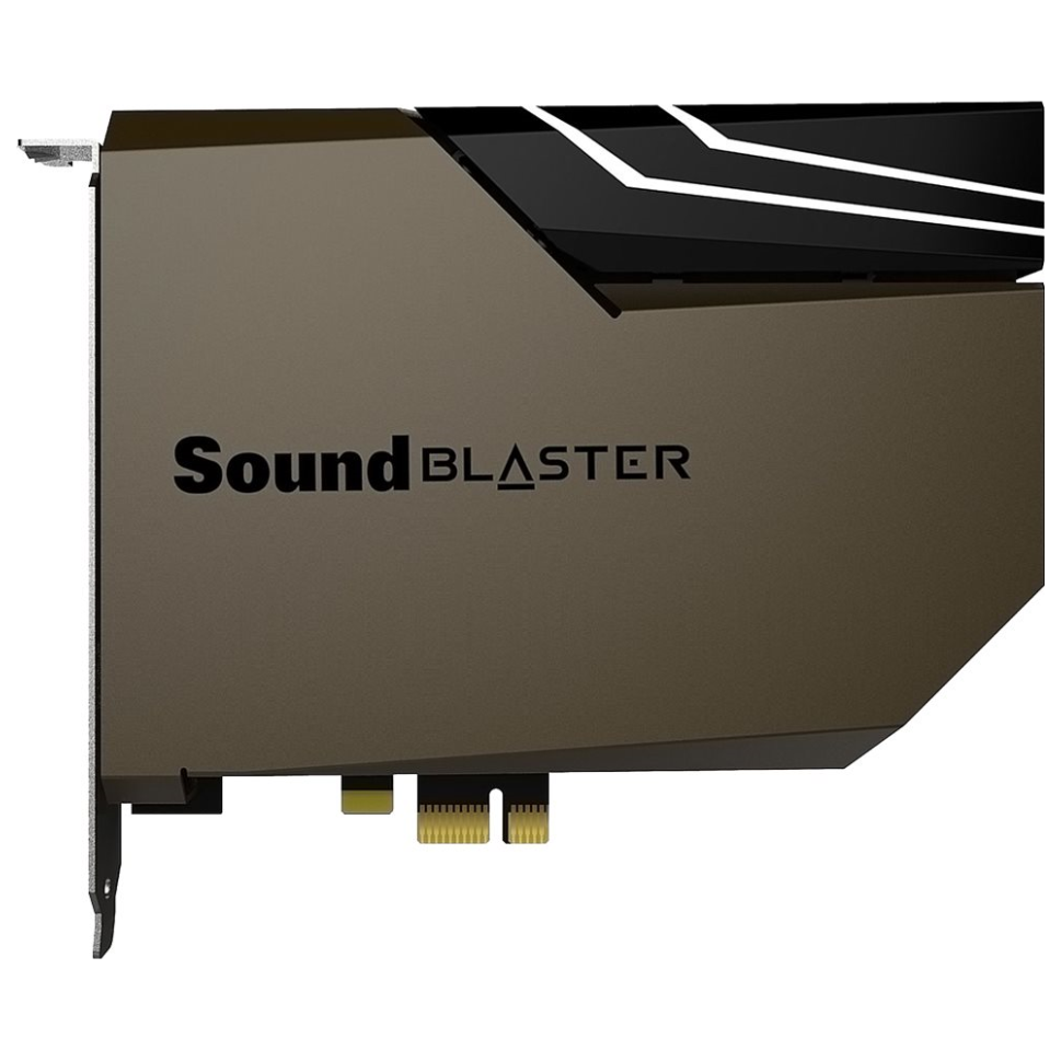 A large main feature product image of EX-DEMO Creative Sound Blaster AE-7 Hi-Res PCI-e Dac and Amp Sound Card 