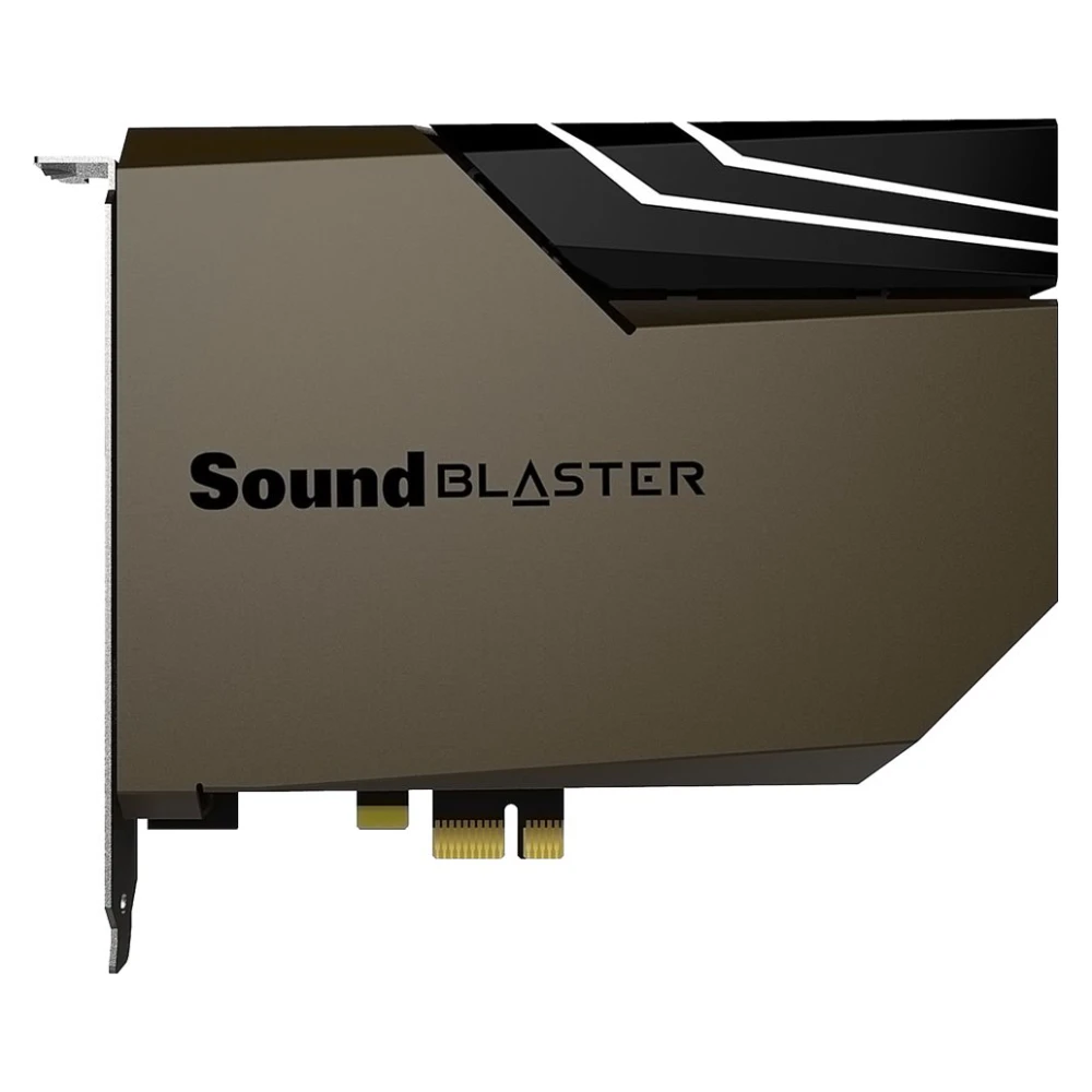 A large main feature product image of EX-DEMO Creative Sound Blaster AE-7 Hi-Res PCI-e Dac and Amp Sound Card