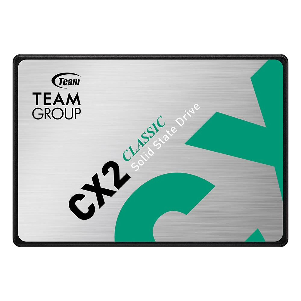 A large main feature product image of TeamGroup CX2 SATA 2.5" SSD - 8TB