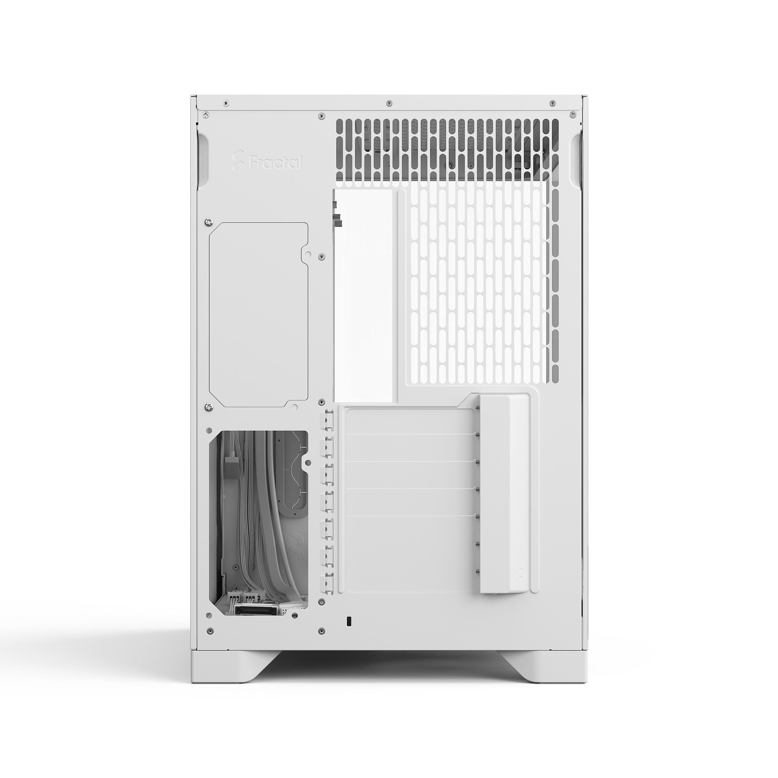 A large main feature product image of Fractal Design Pop 2 Vision RGB TG Mid Tower Case (White)