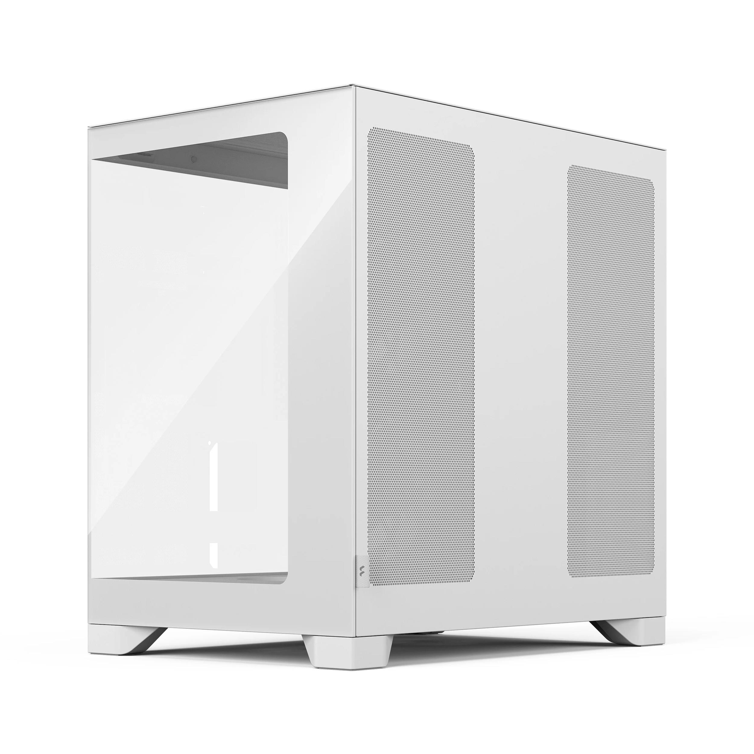 A large main feature product image of Fractal Design Pop 2 Vision RGB TG Mid Tower Case (White)