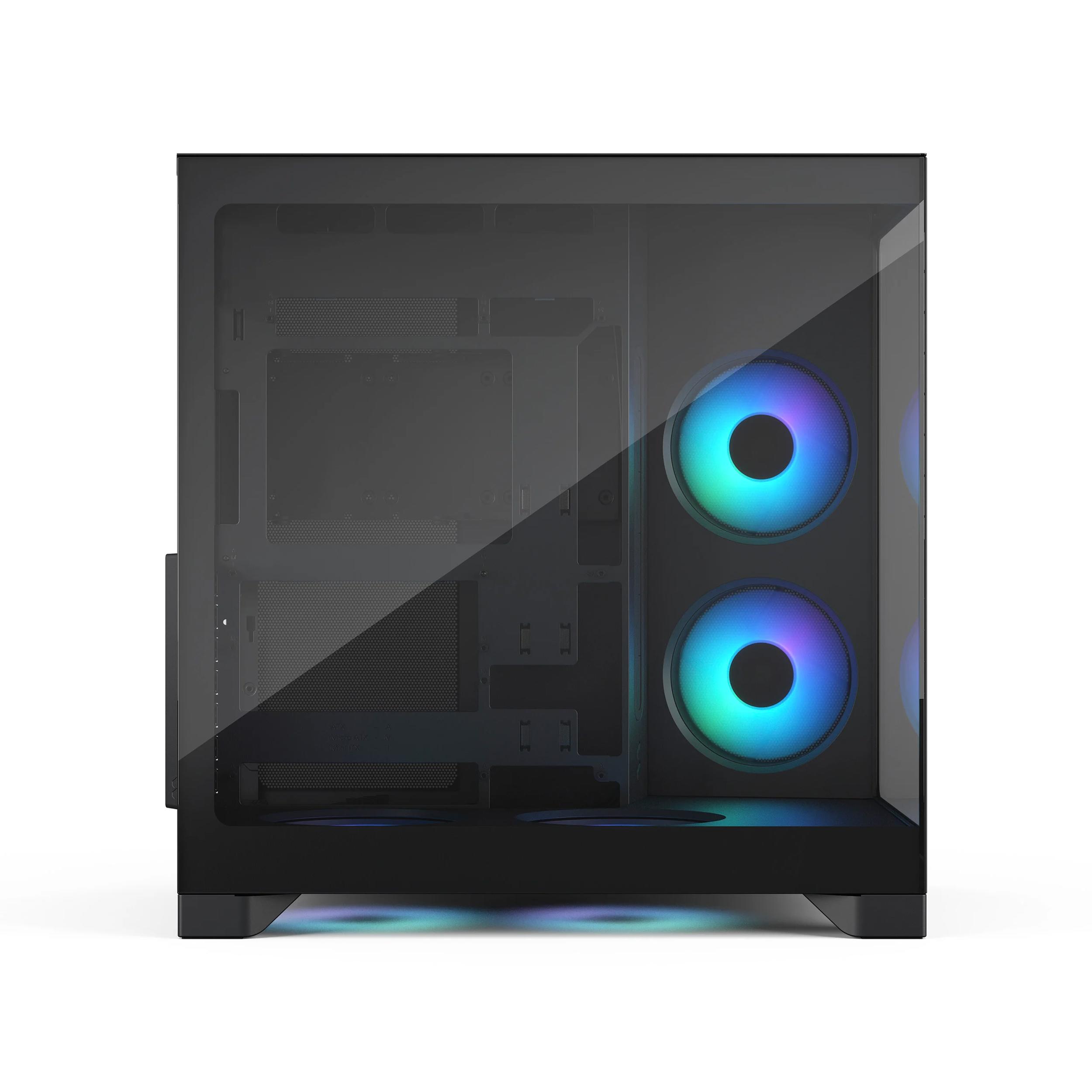 A large main feature product image of Fractal Design Pop 2 Vision RGB TG Mid Tower Case (Black)