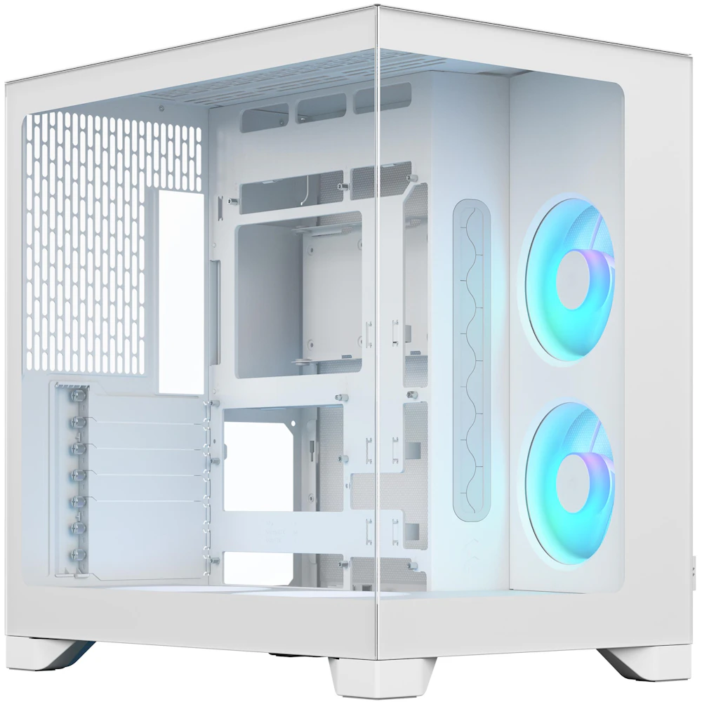 Fractal Design Pop 2 Vision RGB TG Mid Tower Case (White)