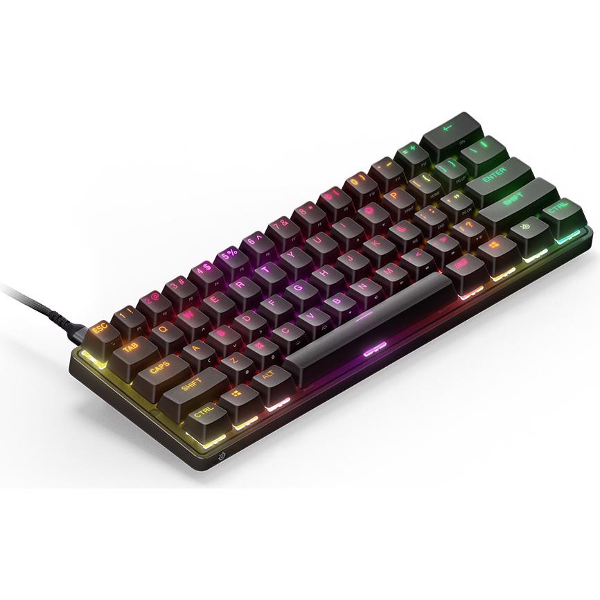 A large main feature product image of EX-DEMO SteelSeries Apex 9 Mini - Gaming Keyboard (OptiPoint Switch)