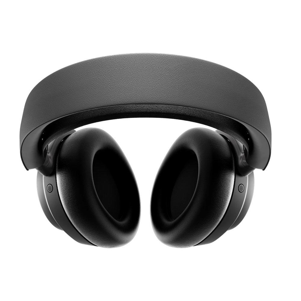 A large main feature product image of SteelSeries Arctis Nova Elite Hi-Res Wireless ANC Gaming Headset - Black