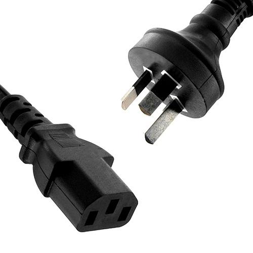 A large main feature product image of 8Ware IEC C13 AU Power Cable -  2m