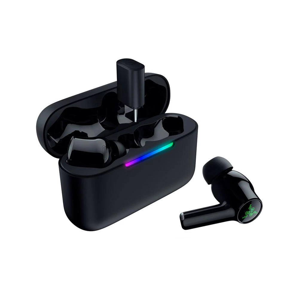 A large main feature product image of Razer Hammerhead V3 HyperSpeed - Wireless Gaming Earbuds