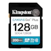 A product image of Kingston Canvas Go! Plus SDXC U3 V30 UHS-I SD Card - 128GB