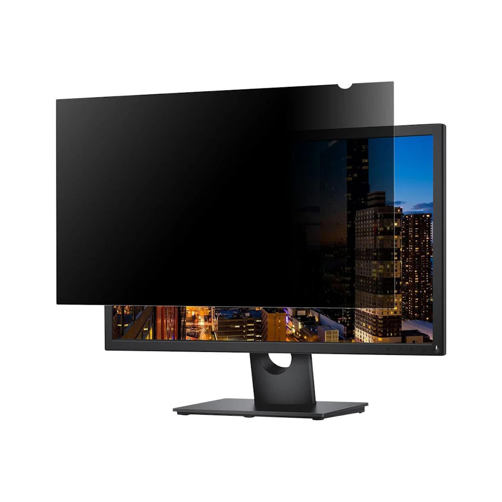A large main feature product image of Startech Monitor Privacy Screen for 27 inch PC Display - Computer Screen Security Filter - Blue Light Reducing Screen Protector Film - 16:9 WideScreen - Matte/Glossy - +/-30 Degree (PRIVSCNMON27)