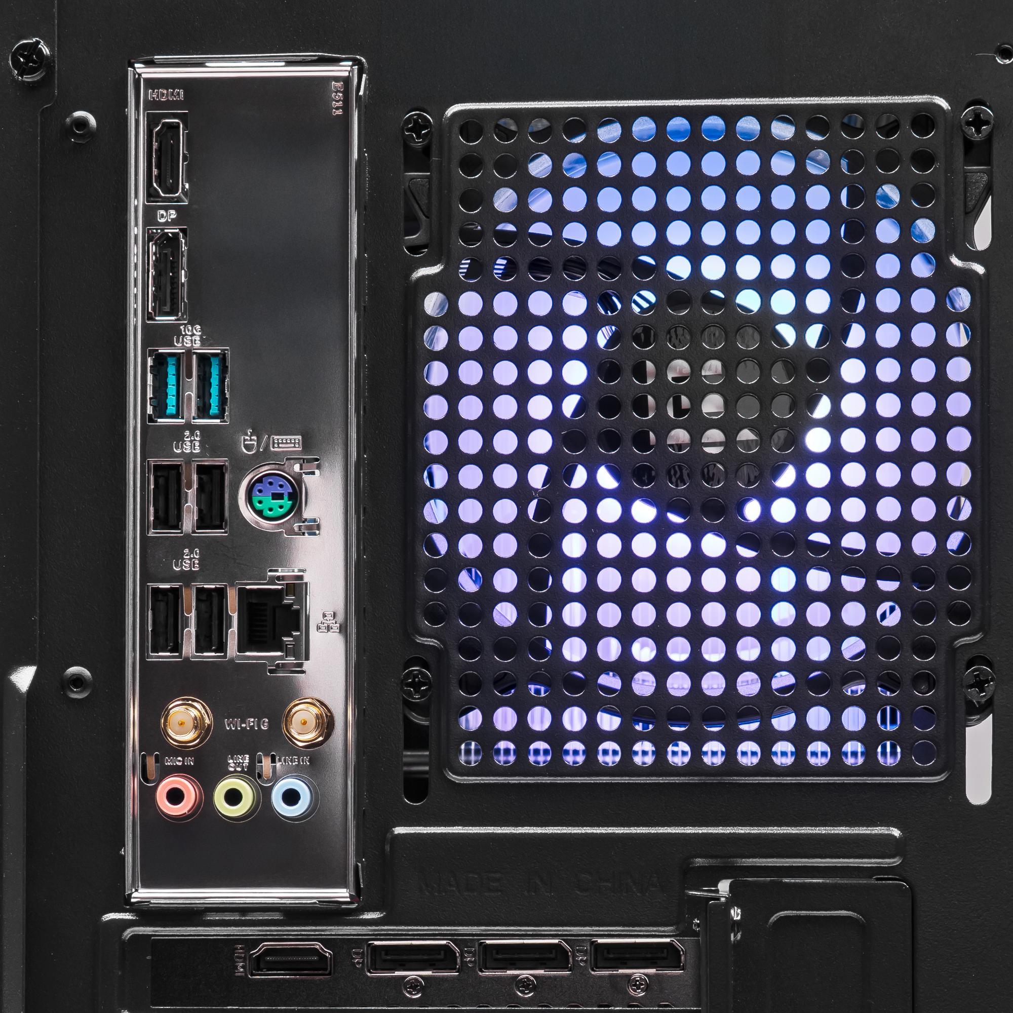 A large main feature product image of PLE Arcane B580 Prebuilt Ready To Go Gaming PC