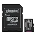 A product image of Kingston Industrial microSDHC U3 V30 A1 UHS-I SD Card - 16GB
