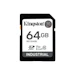 A product image of Kingston Industrial SDHC U3 V30 A1 UHS-I SD Card - 64GB
