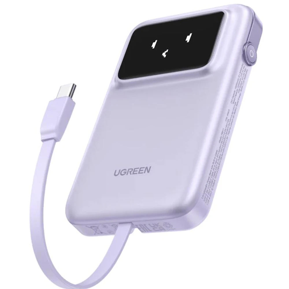 UGREEN Uno 30W 10000mAh Wired Power Bank (Purple)