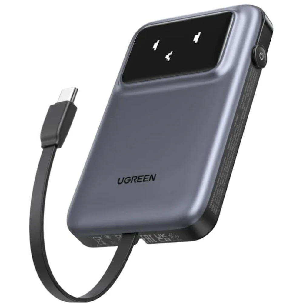 UGREEN Uno 30W 10000mAh Wired Power Bank (Grey)