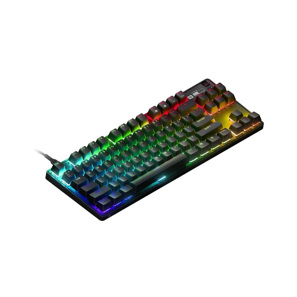 A large main feature product image of EX-DEMO SteelSeries Apex Pro TKL 2023 - Gaming Keyboard (OptiPoint Switch)