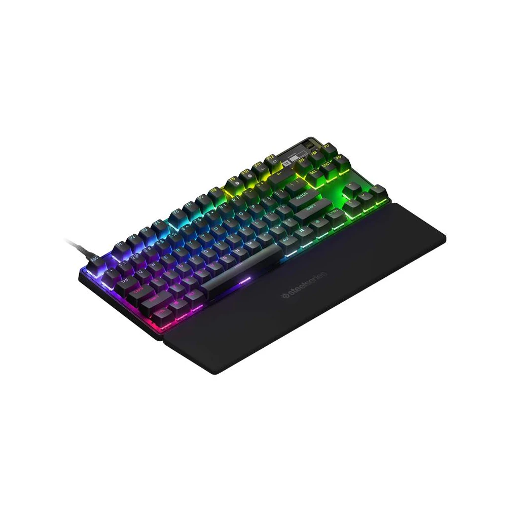A large main feature product image of EX-DEMO SteelSeries Apex Pro TKL 2023 - Gaming Keyboard (OptiPoint Switch)