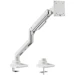 A product image of EX-DEMO SilverStone ARM14 Single Monitor Arm - White