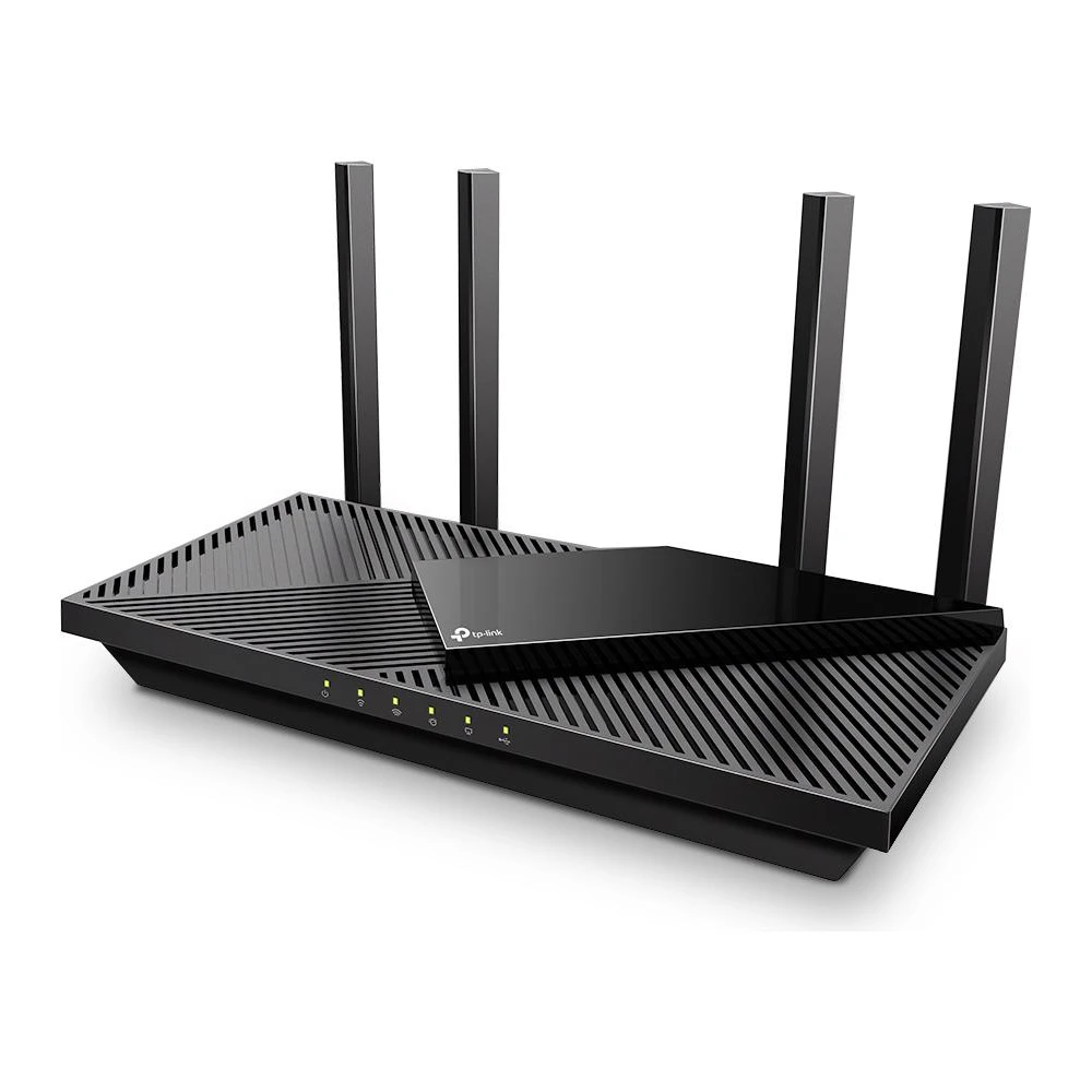 A large main feature product image of EX-DEMO TP-Link Archer AX55 Pro - AX3000 Wi-Fi 6 Router with 2.5GbE